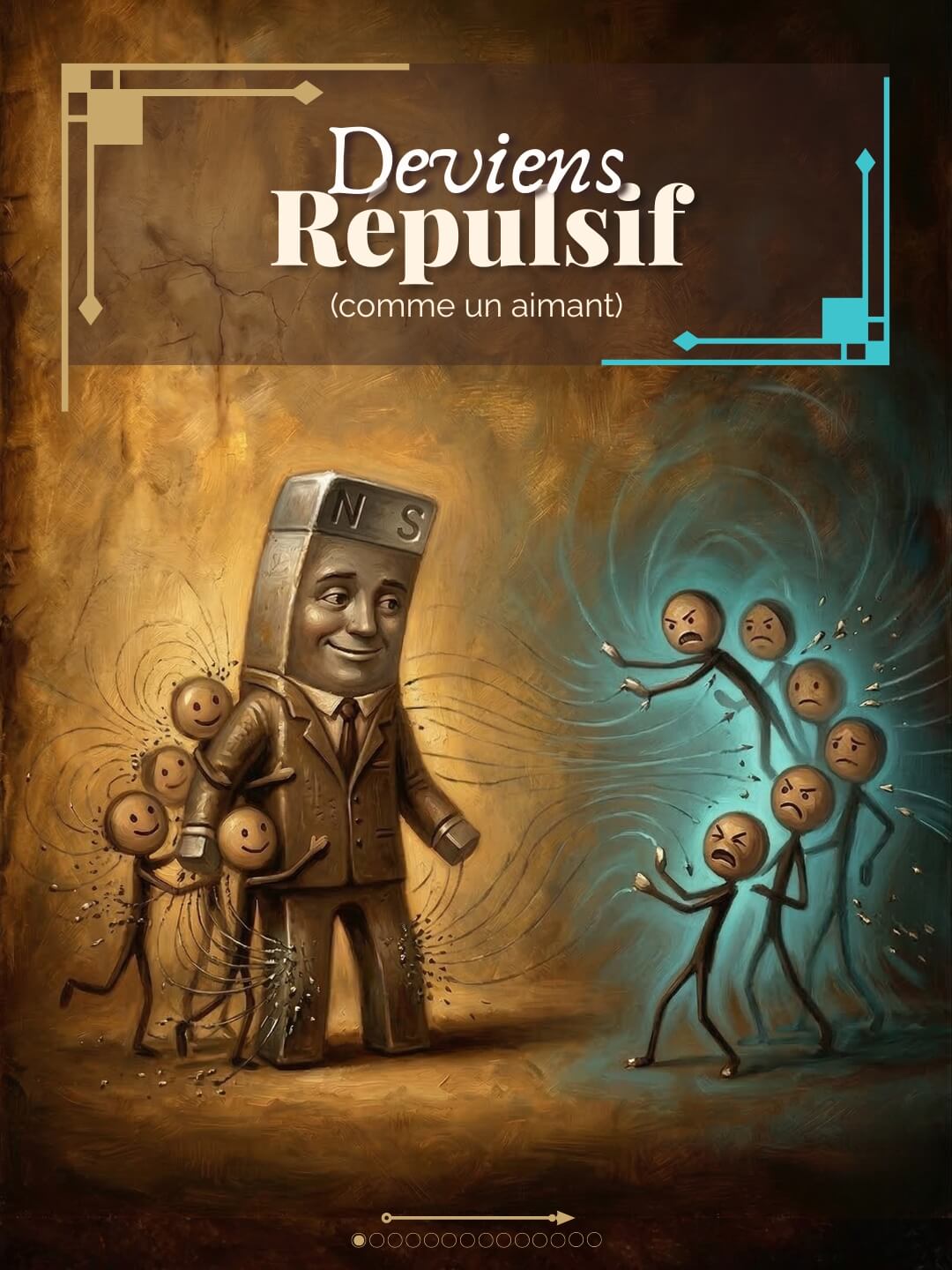 Deviens Répulsif comme un aimant